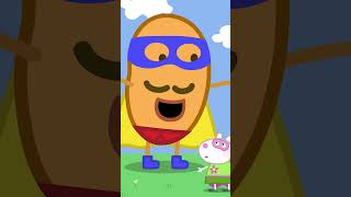 Peppa Pig goes to Superhero School! 🦸 #shorts