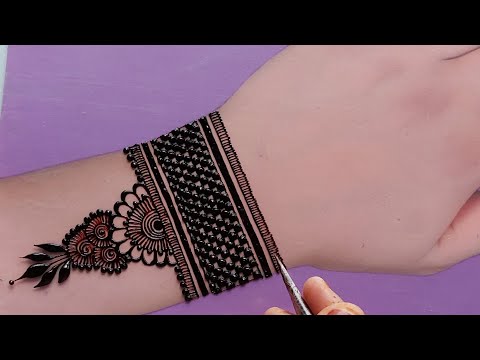 New Floral Back hand mehndi design | simple mehndi | mehndi ka design | Mehndi design | Mehndi