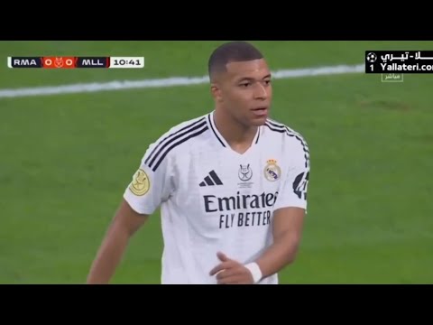 Kylian Mbappe vs Mallorca (09/01/2025) || Semi Final - Supercopa de España