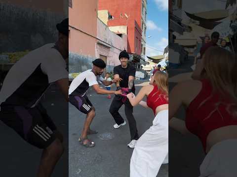 Moroccan suprman failed to meet the girl’s expectations🤯السوبرمان المغربي خيب آمال الفتاة الأجنبية