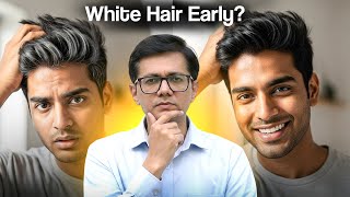Premature Graying of Hair - Causes and Myths