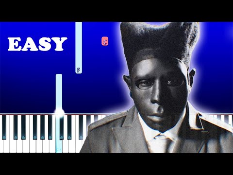 Tyler, The Creator - Sticky - Best Part (EASY Piano Tutorial)