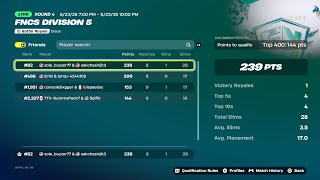 How I Qualified For FNCS On CONSOLE🏆 PS5 120fps