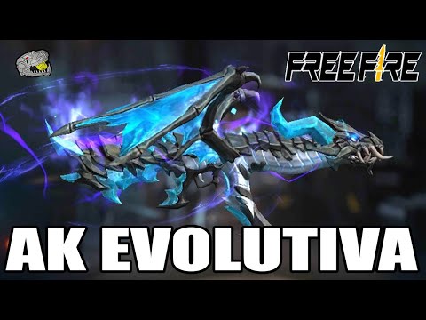 🐲 TODOS LOS ATRIBUTOS Y ASIENDO KILLS CON LA AK EVOLUTIVA DE FREE FIRE 🐲