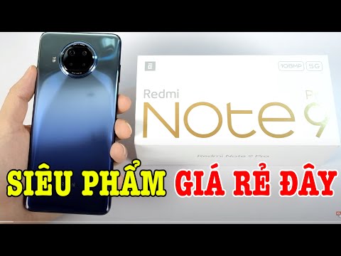 (VIETNAMESE) Mở hộp Redmi Note 9 Pro 5G 2021 ĐẦU TIÊN Ở VN : SIÊU PHẨM GIÁ RẺ