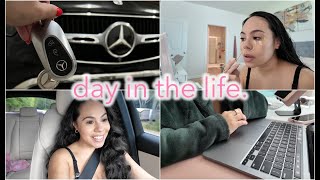 new mom car! business life, & work from home | day in the life vlog