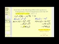 Understanding First Order Homogeneous Differential Equations