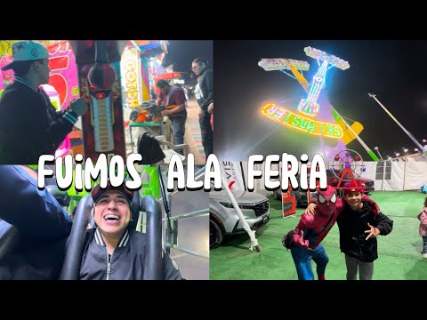 Subiendo a a los juegos mecánicos🎡🎡