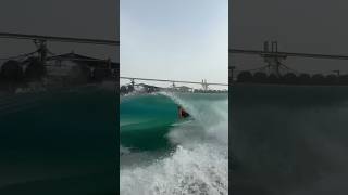 Surfing the World’s most Futuristic wave..👀😱