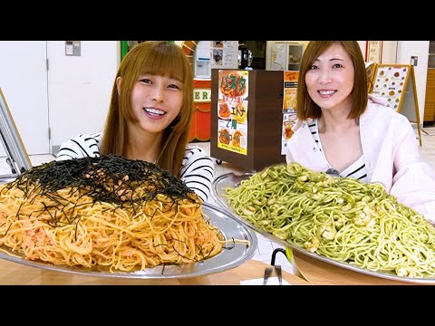 【コラボ】ドンキで食べられるMEGA盛りパスタを三宅智子さんと食べてきた！！🍝