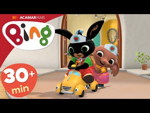 Mluvící taxi, Hra na sochy a VÍCE | 30+ min | ⭐ Celé epizody Bing ⭐ | Bing Český