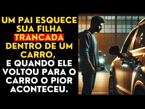 Um pai esquece sua filha trancada dentro de um carro, e quando ele voltou para o carro o pior...