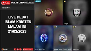 LIVE DEBAT ISLAM KRISTEN MALAM INI 21 MARET 2023