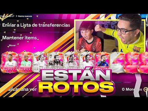 ESTAN ROTAS ESTAS MEJORAS !! NOS TOCA DE TODO FUTTIES Y GGD !! EA FC25