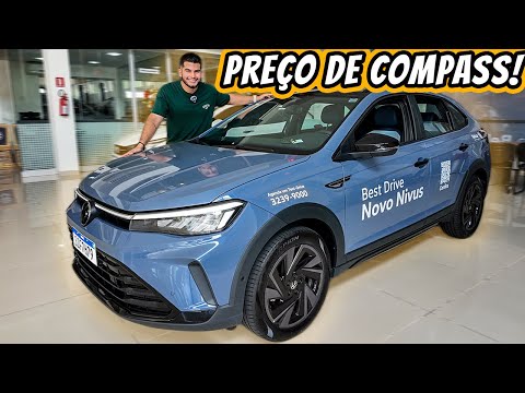 Volkswagen Nivus Highline 2025 - CARO como sempre mas é BONITO e ficou MAIS ECONÔMICO!