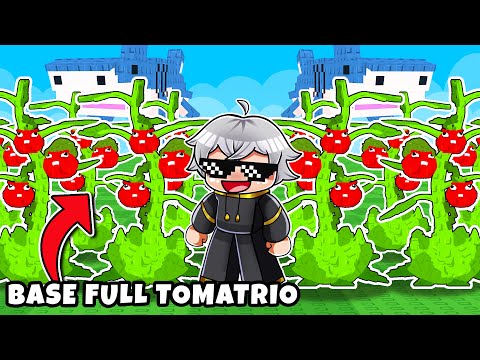 BAKAR 20.000 ROBUX! Aku Bikin Kebun FULL TOMATRIO SECRET, Auto ONE HIT di Plants vs Brainrots?!