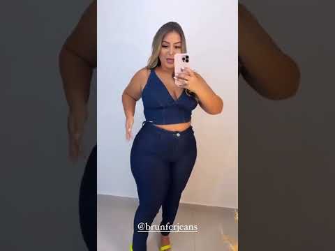 Calça básica jeans amaciada