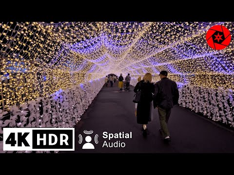 Tokyo Christmas Lights 2023 - MEGA ILLUMINATIONS // 4K HDR &nbsp;Spatial Audio