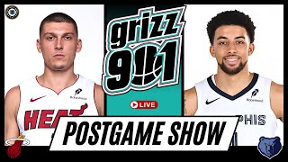 12 Answered | Memphis Grizzlies @ Miami Heat Live Postgame Show | Grizz 901