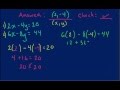 Verifying Solutions in Systems of Equations