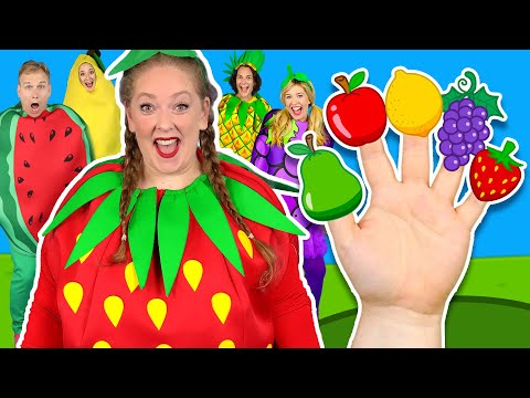 Finger Family: Yummy Fruit & Veggies! 🍎🥦 Plus more Finger Family Songs
