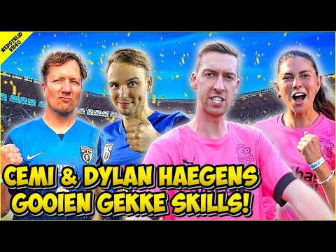 CEMI & DYLAN HAEGENS GOOIEN GEKKE SKILLS !! KLAAS KAN (BIJNA) ALLES..