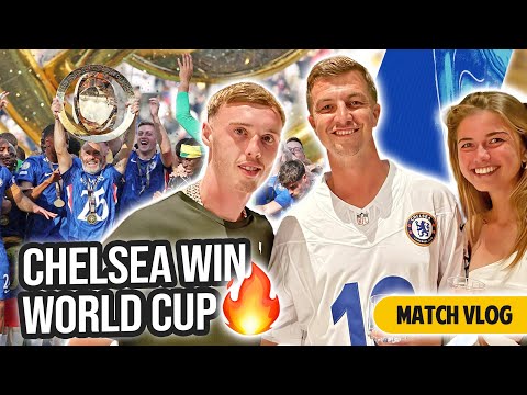 THE MOMENT CHELSEA BECAME CHAMPIONS OF THE WORLD 💙 🏆