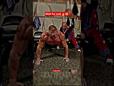 300 pushups challenge by Brock Lesnar | #shorts #viral #youtubeshorts #wwe