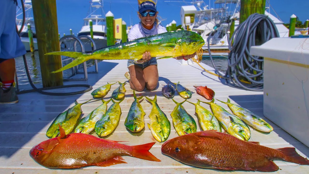 The MAHI ARE BACK! Florida Offshore Fishing for TONS of Mahi, Tuna, and my PB SNAPPER!