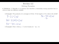 Understanding Formulas and Equations