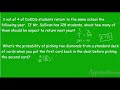 Probability and Expected Values