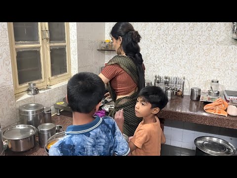 Kitchen Vlog♥️Daily Routine| Paneer Sabji🤤
