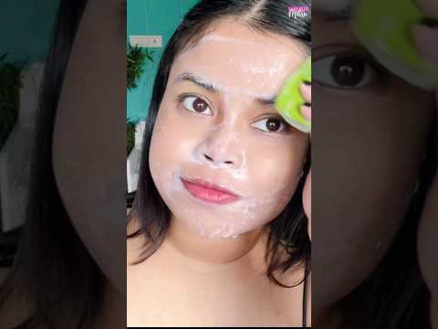 This Facial Change My Skin Permanently | Aloe Vera Facial for Skin Whitening🌸#shorts #aloevera