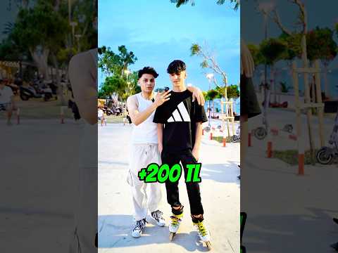 Patenle İnsanların Üstünden Atladı #rikiyim #shorts