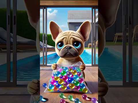 dog  buying marbels #cartoon #ai #funny #duck #trending #viralshorts #shorts#dog