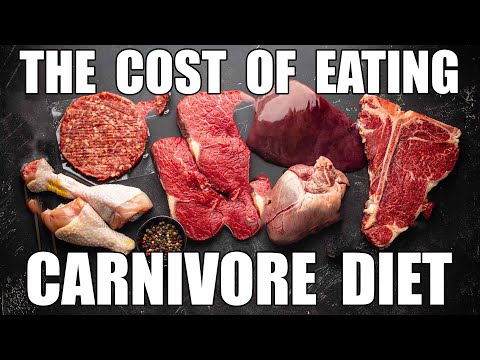 How Much  Does It Cost To Eat On The Carnivore Diet - FULL One Week Grocery List with PRICE