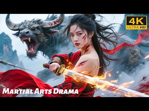 【武俠電影】廢材少女意外擊敗上古異獸，被高人傳授絕世武功，開啟無敵修仙路！#kungfu #武侠片 #玄幻 #赵丽颖