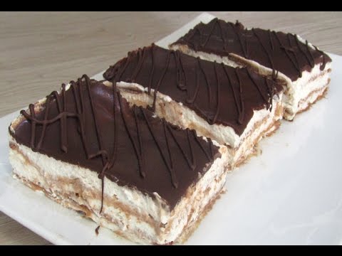 تحلية سريعة تدوب بالفم بثلاث مكونات فقط و بدون فرن 💕 Dessert en 5 minute