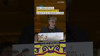 Raúl Cimas explica en la Feria de Albacete el “urbanismo descriptivo” de la ciudad #shorts