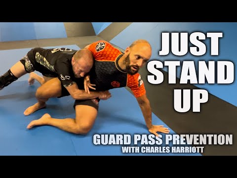 Standing Up Vs. Guard Pass feat. Charles Harriott