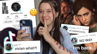 going undercover as THE LAST OF US editor on TIKTOK for ONE WEEK!