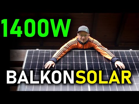 Balkonsolar MEHR als 600W - So gehts!
