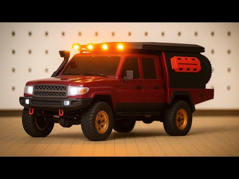 Handmade RC Car (Toyota J79 Handmade)