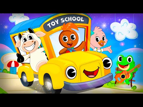 Las Ruedas del Autobús, Cucu Cantaba la Rana y Más Canciones Infantiles para Jugar | Toy Cantando