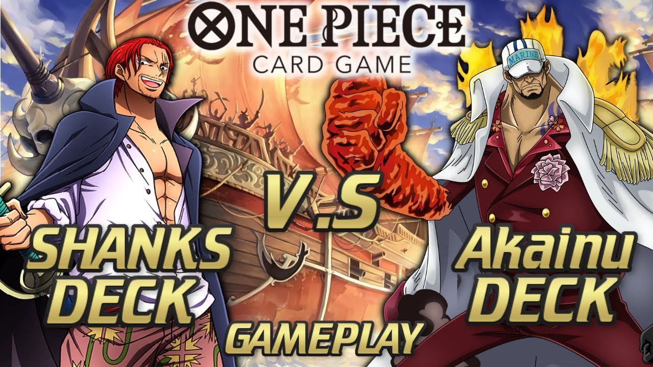 Akainu VS Shanks: The GREATEST One Piece Starter Deck Battle