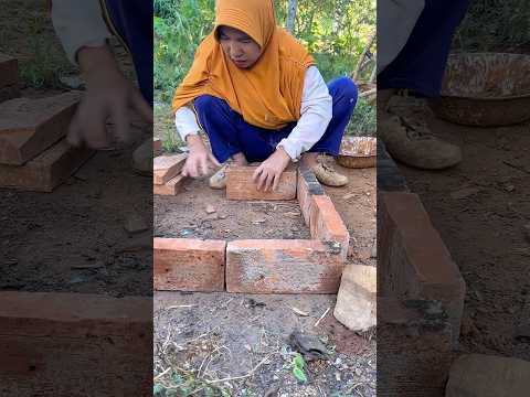 Bikin rumah rumahan sebelum matahari terbenam