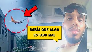 Hombre Escapó de Accidente de Avión por un Vuelo - Notó Algo Extraño!