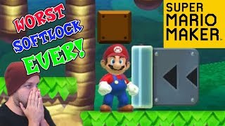 Worst Softlock Ever! - 100 Man Super Expert NO SKIP - Super Mario Maker [#12]