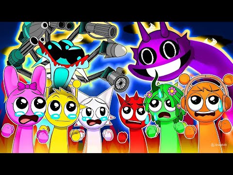 Phase 1 vs Phase 2 vs Phase 3 vs Phase 4/5/6/7/8/9/10/11/12/13/14/15/16 in Incredibox Sprunki