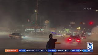 Los Angeles officials to address rise in street takeovers
